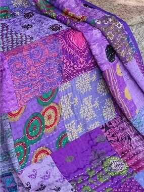 Pre Order Info for custom patchwork, silk cotton kantha quilts